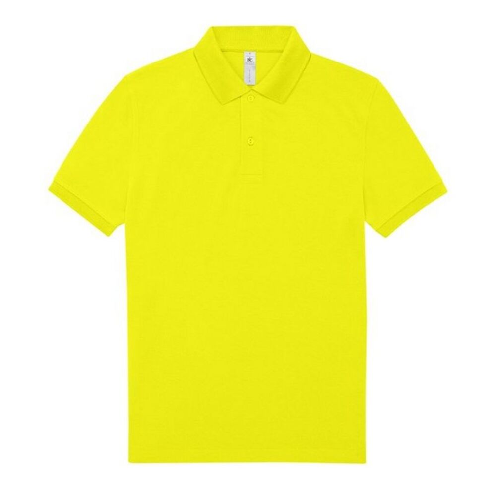 B&C Mens Polo Shirt / Pixel Lime